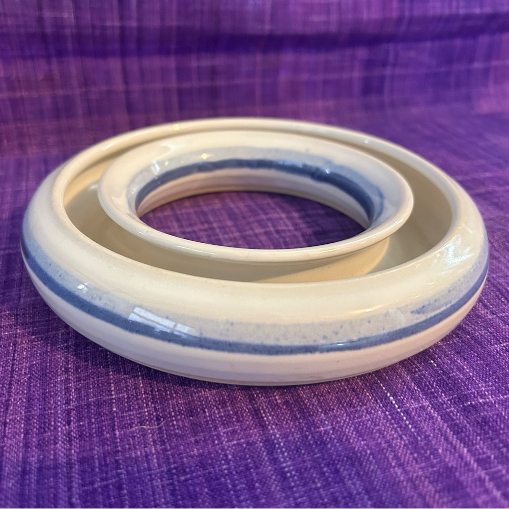 Studio Pottery Flower Ring